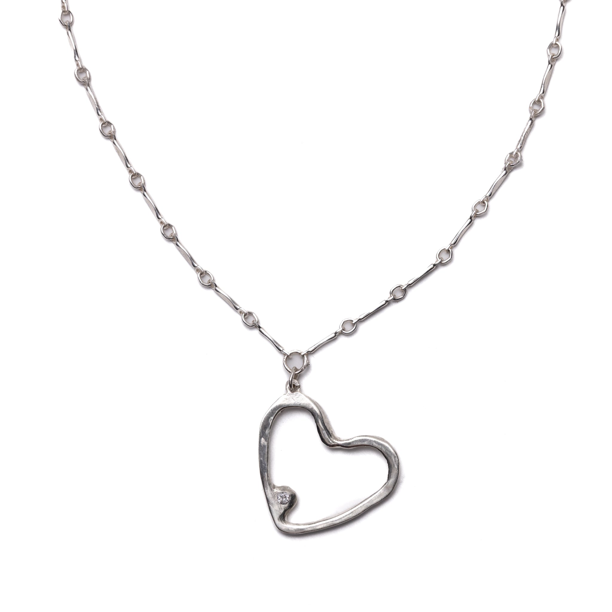 Open Heart Necklace