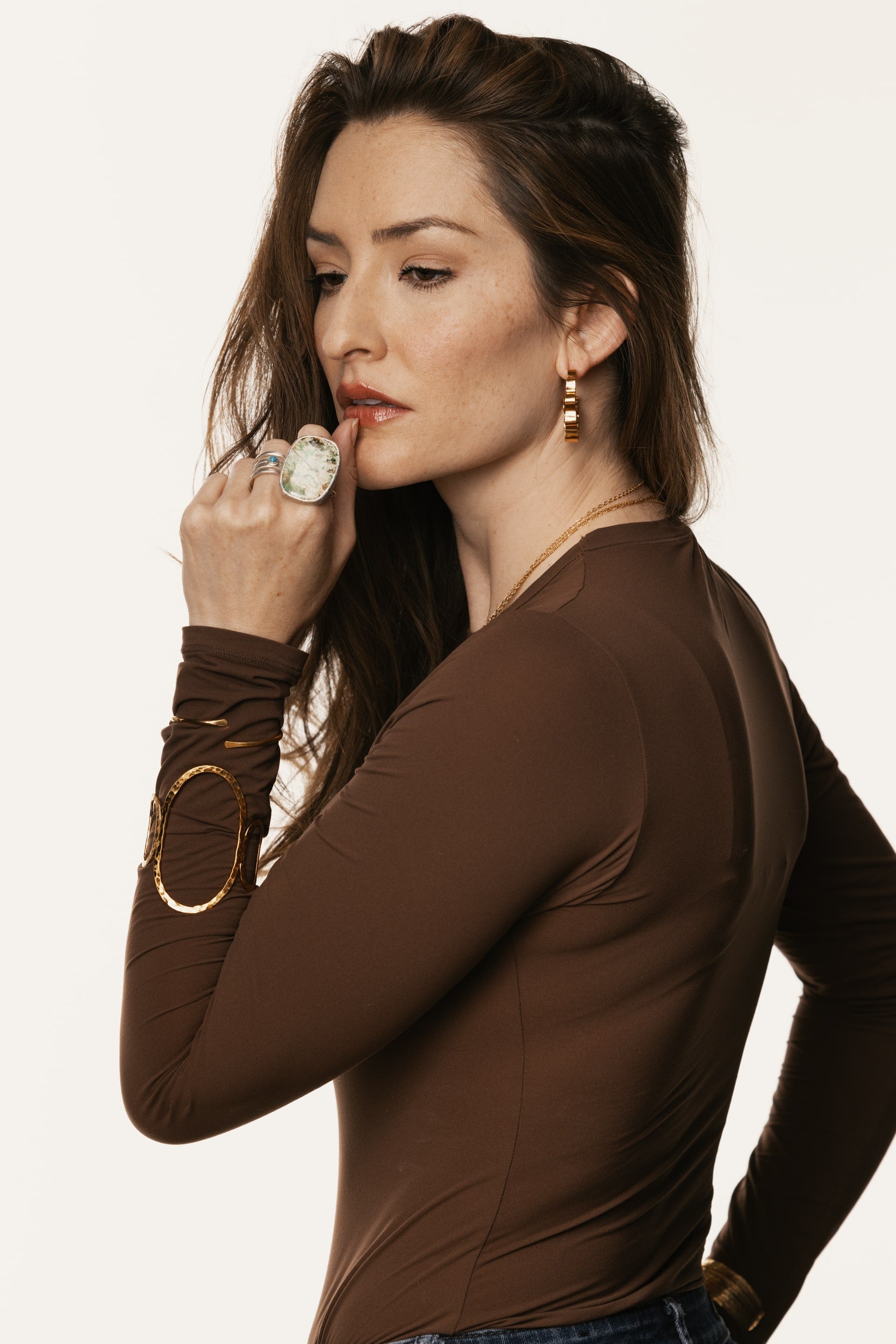 Crinkle Cut Hoops