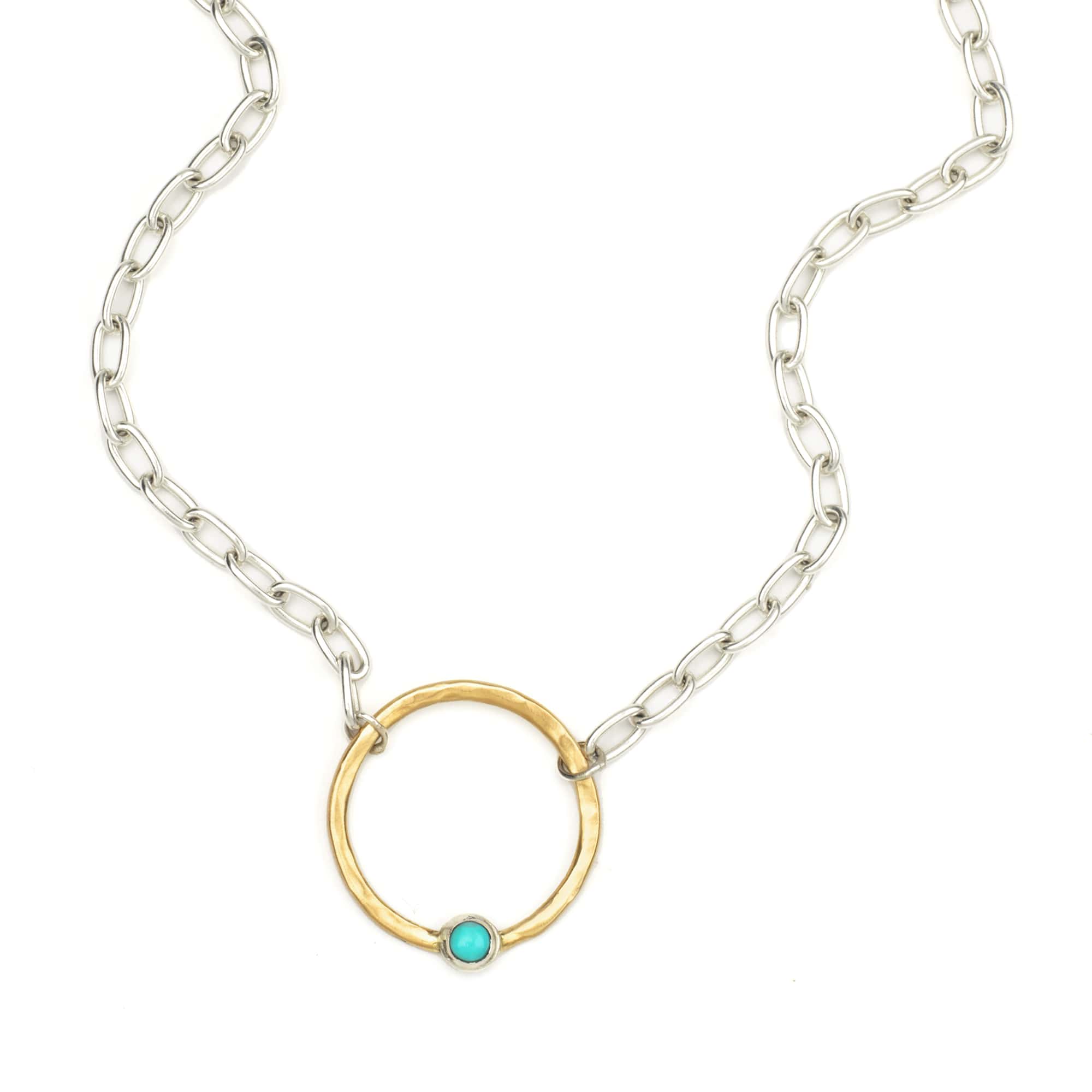Fifth Star Circle Necklace