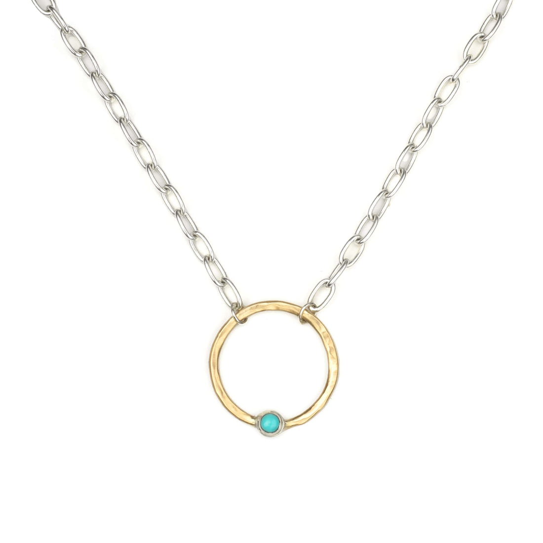 Fifth Star Circle Necklace
