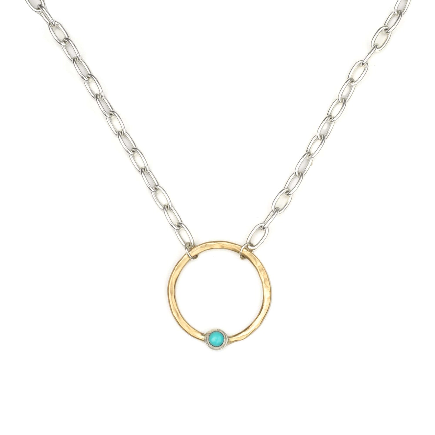 Fifth Star Circle Necklace