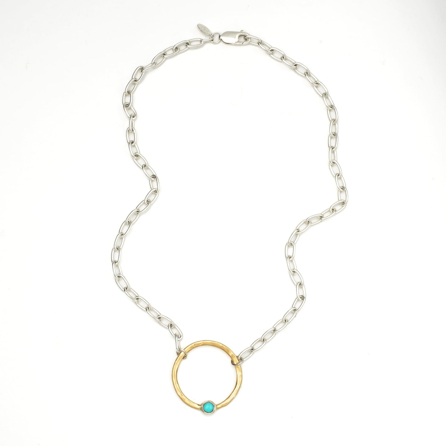 Fifth Star Circle Necklace