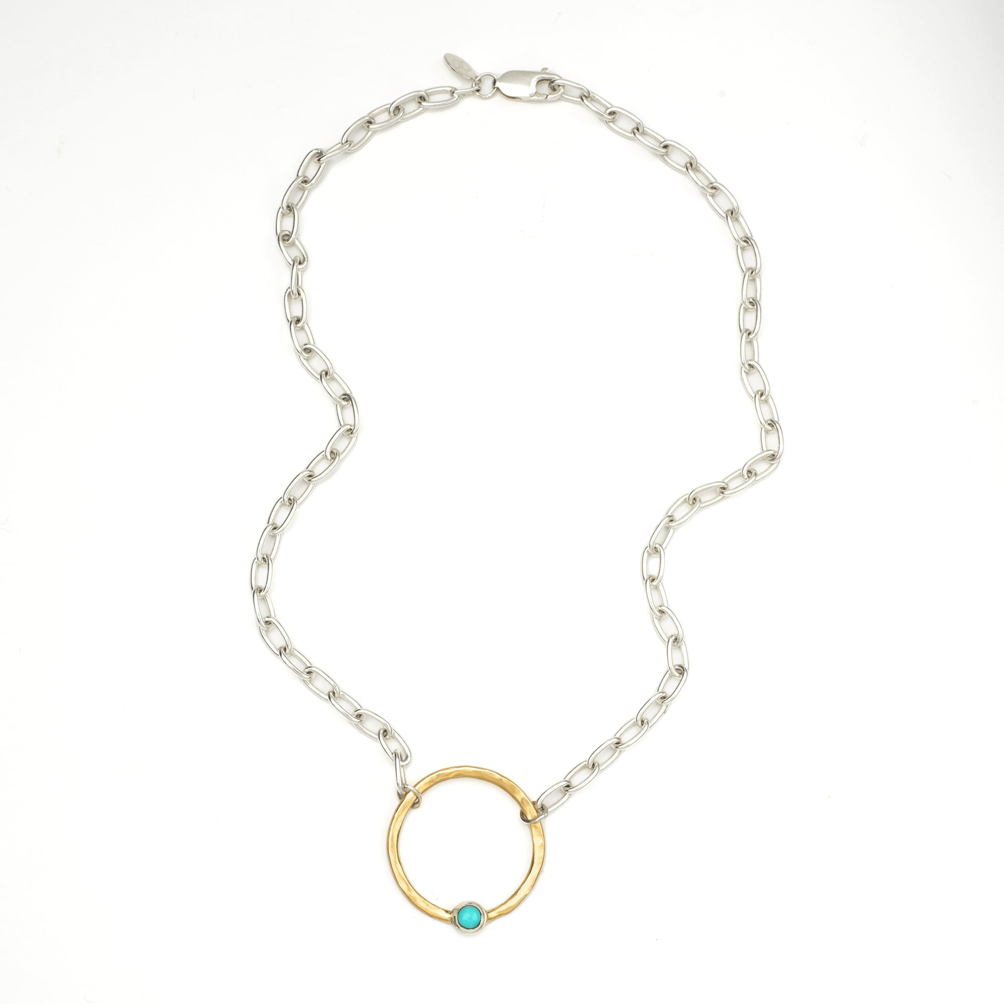 Fifth Star Circle Necklace
