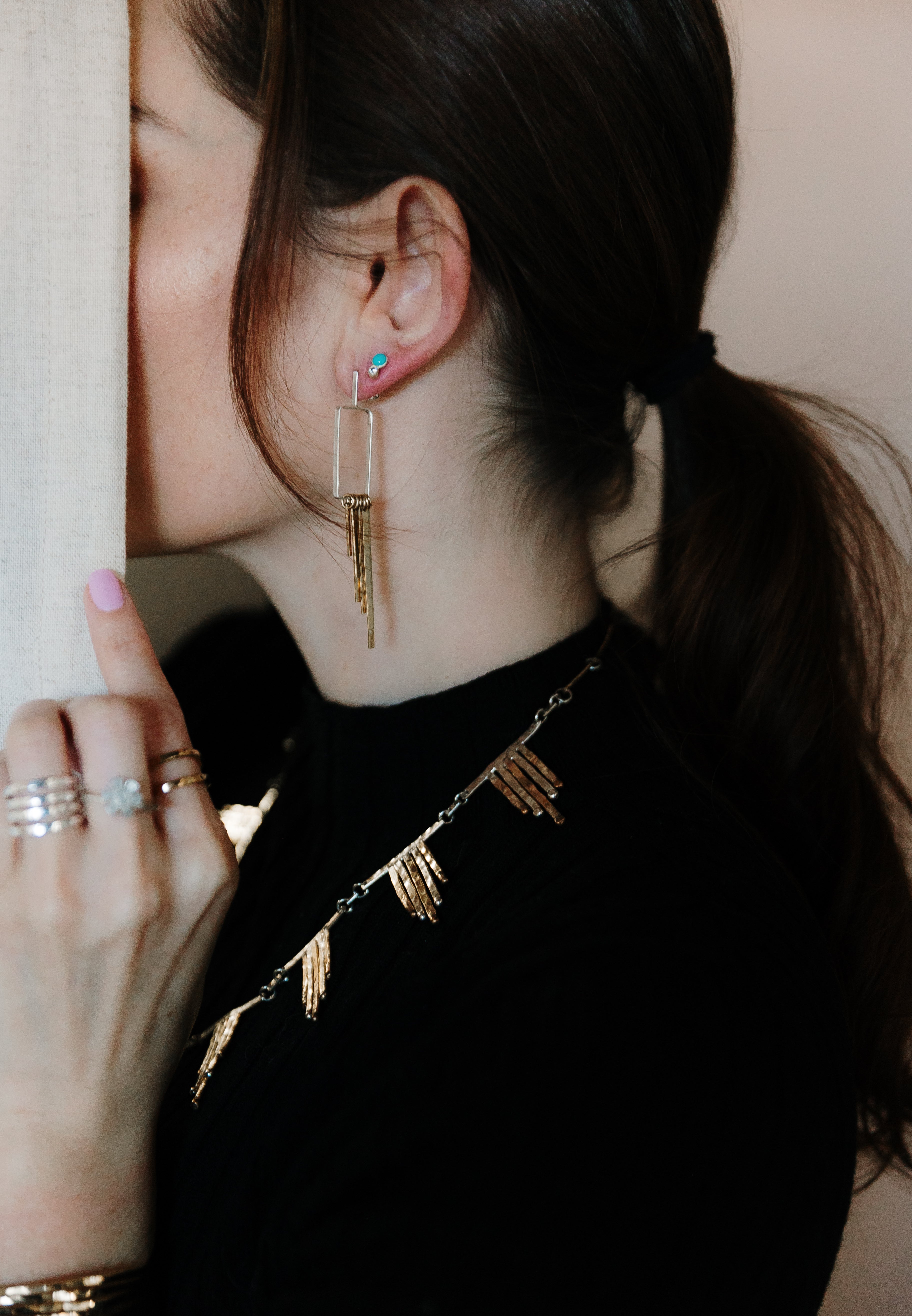 The Deco Collar Necklace - Cynthia Jones Jewelry