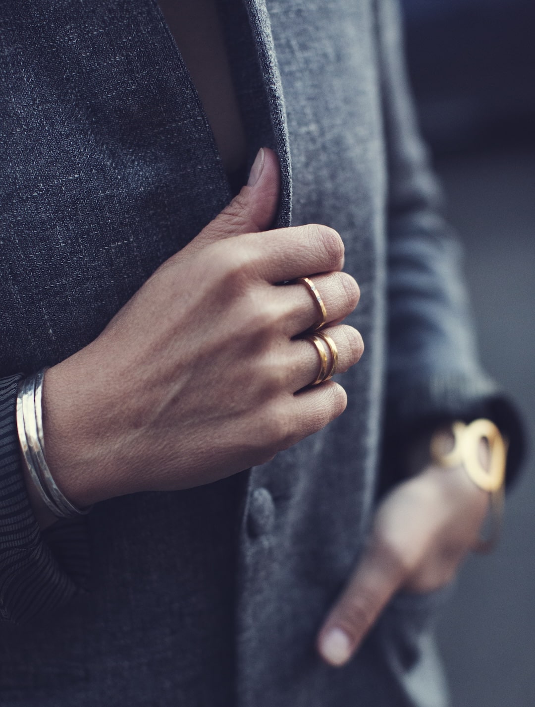 Mirage Square Ring with Diamonds