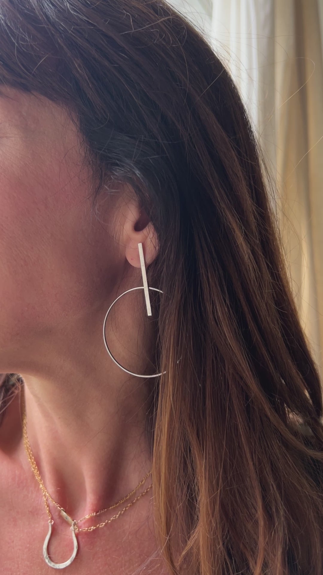 Clock Earrings