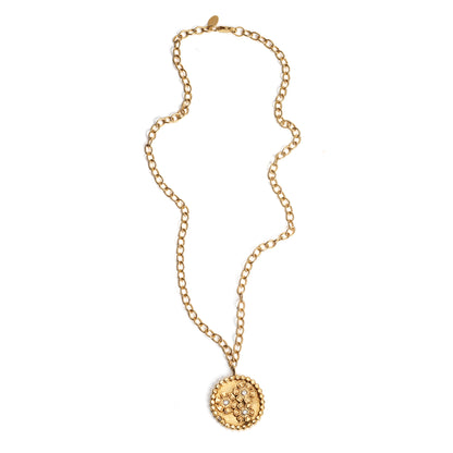 The Sunflower Medallion Necklace