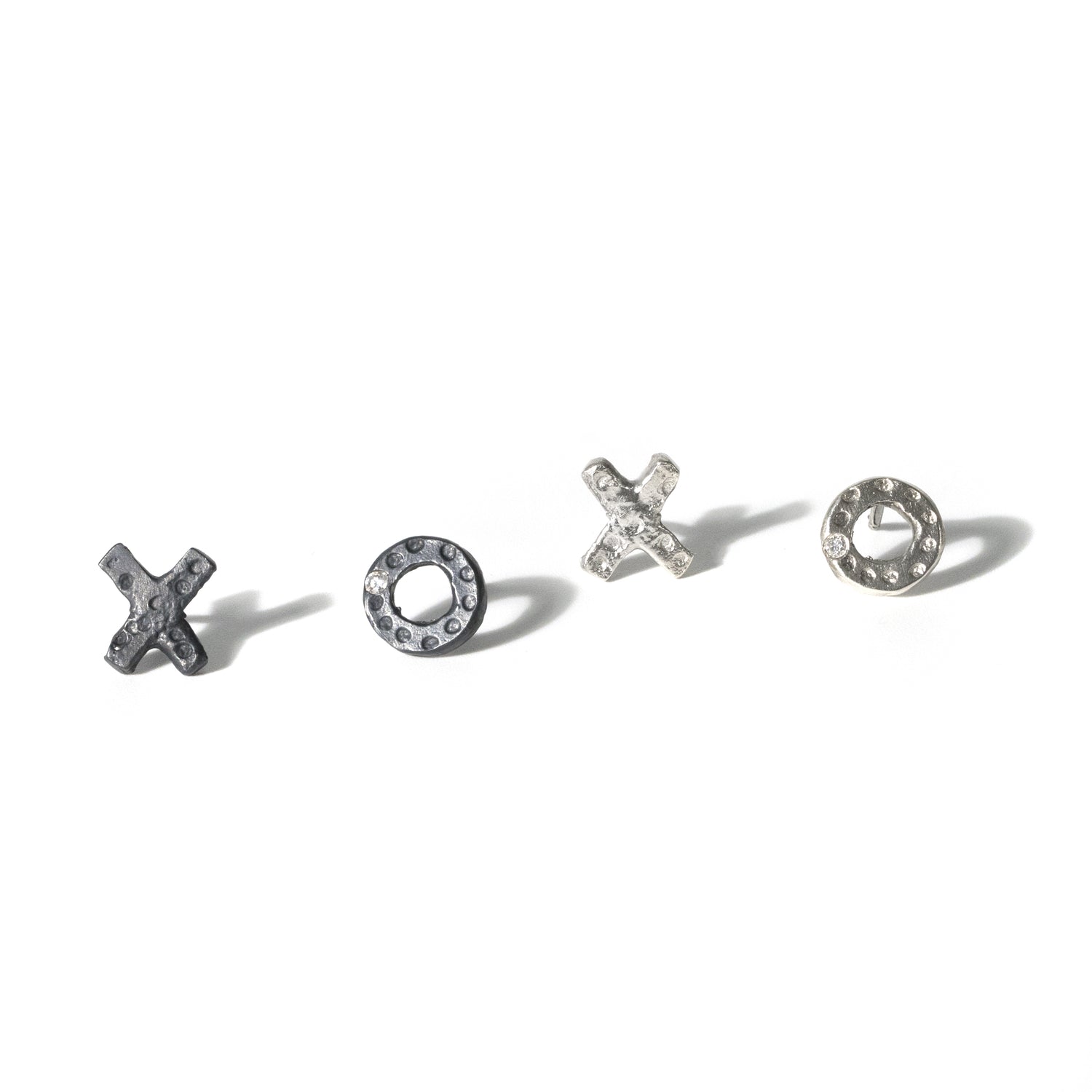 X and O Stud Earring - Cynthia Jones Jewelry