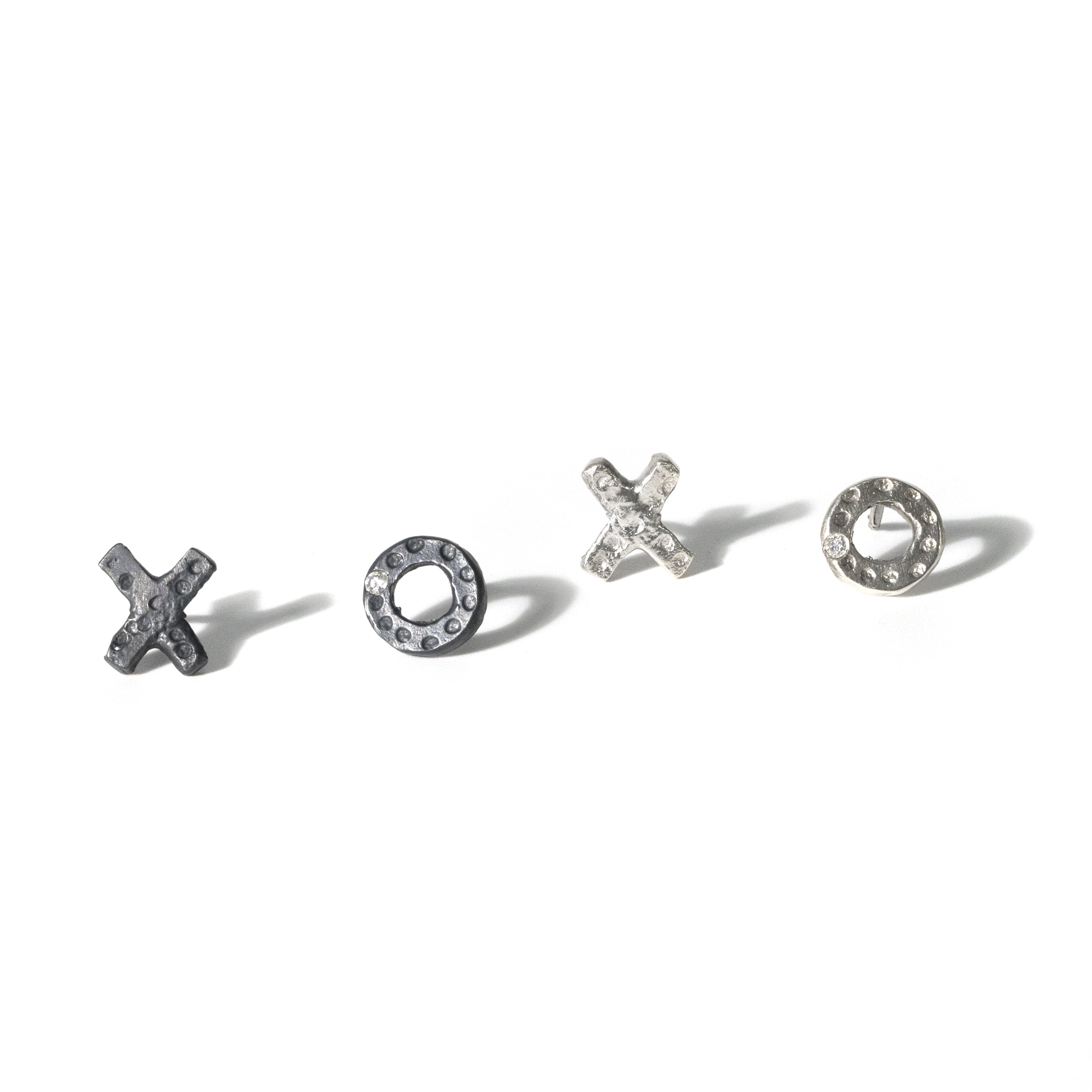 X and O Stud Earring - Cynthia Jones Jewelry