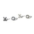 X and O Stud Earring - Cynthia Jones Jewelry