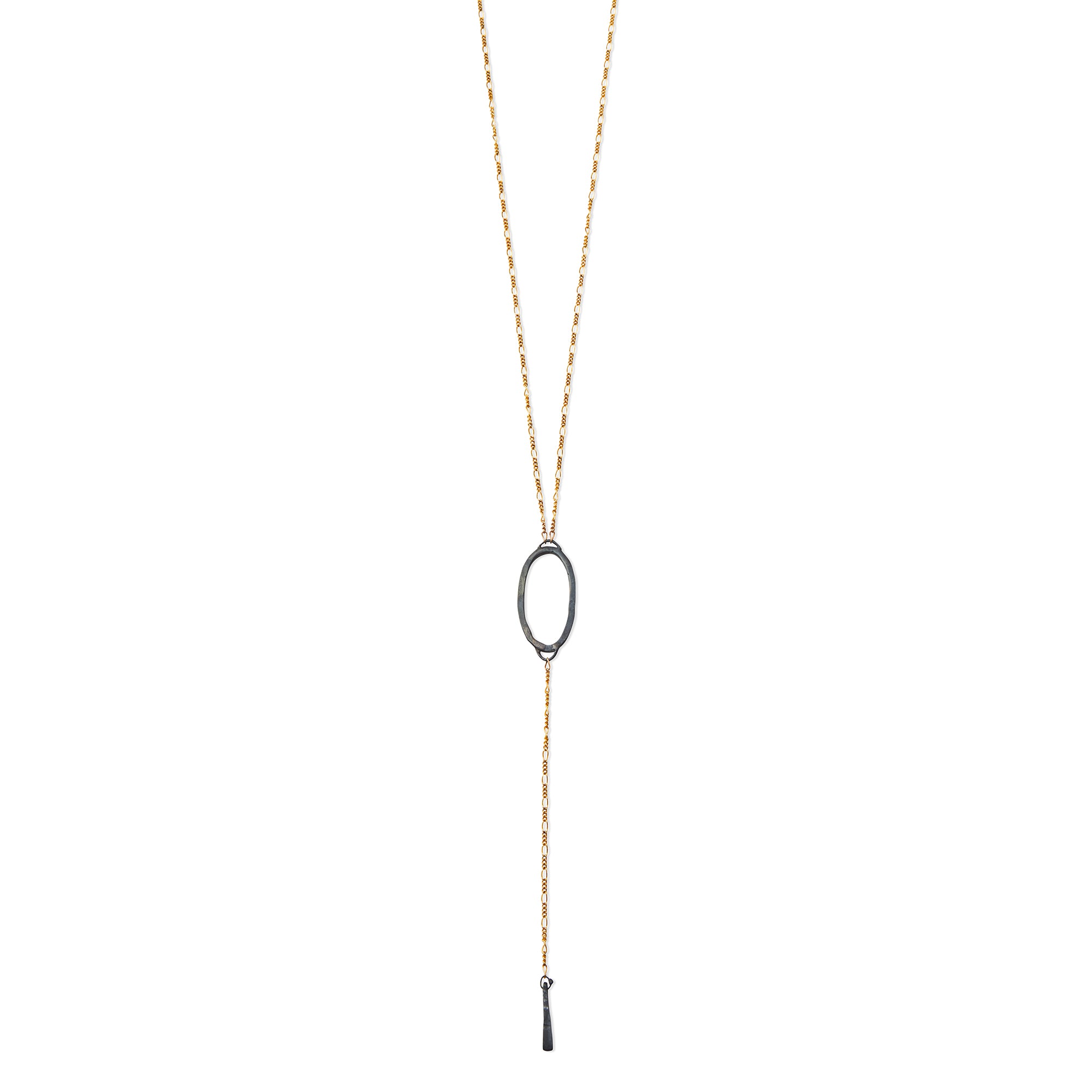 The Eternal Oval Lariat - Cynthia Jones Jewelry