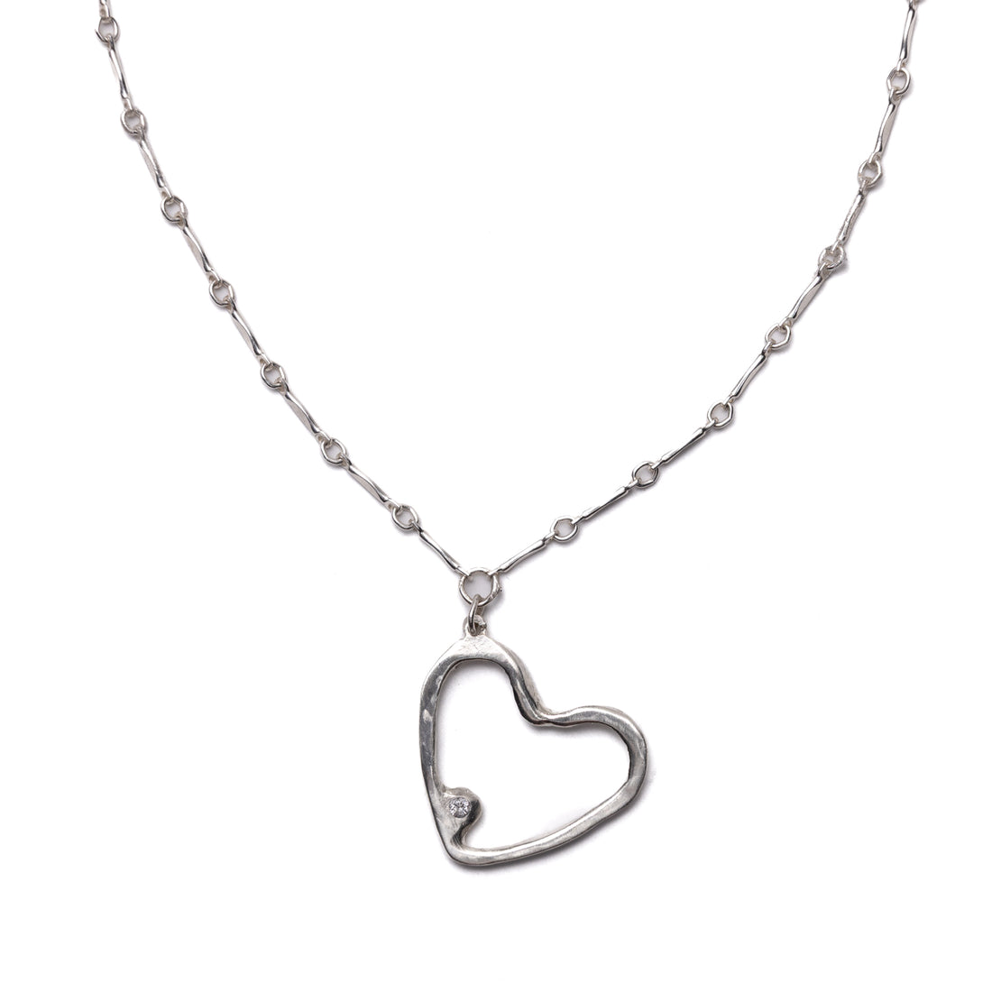 Open Heart Necklace