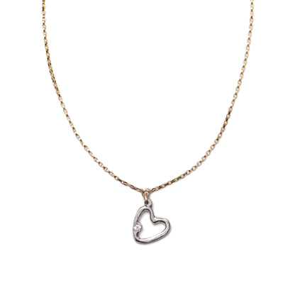 Mini Open Heart Necklace