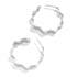 Crinkle Cut Hoops - Cynthia Jones Jewelry