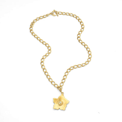 Desert Bloom Pendant Necklace with Diamond