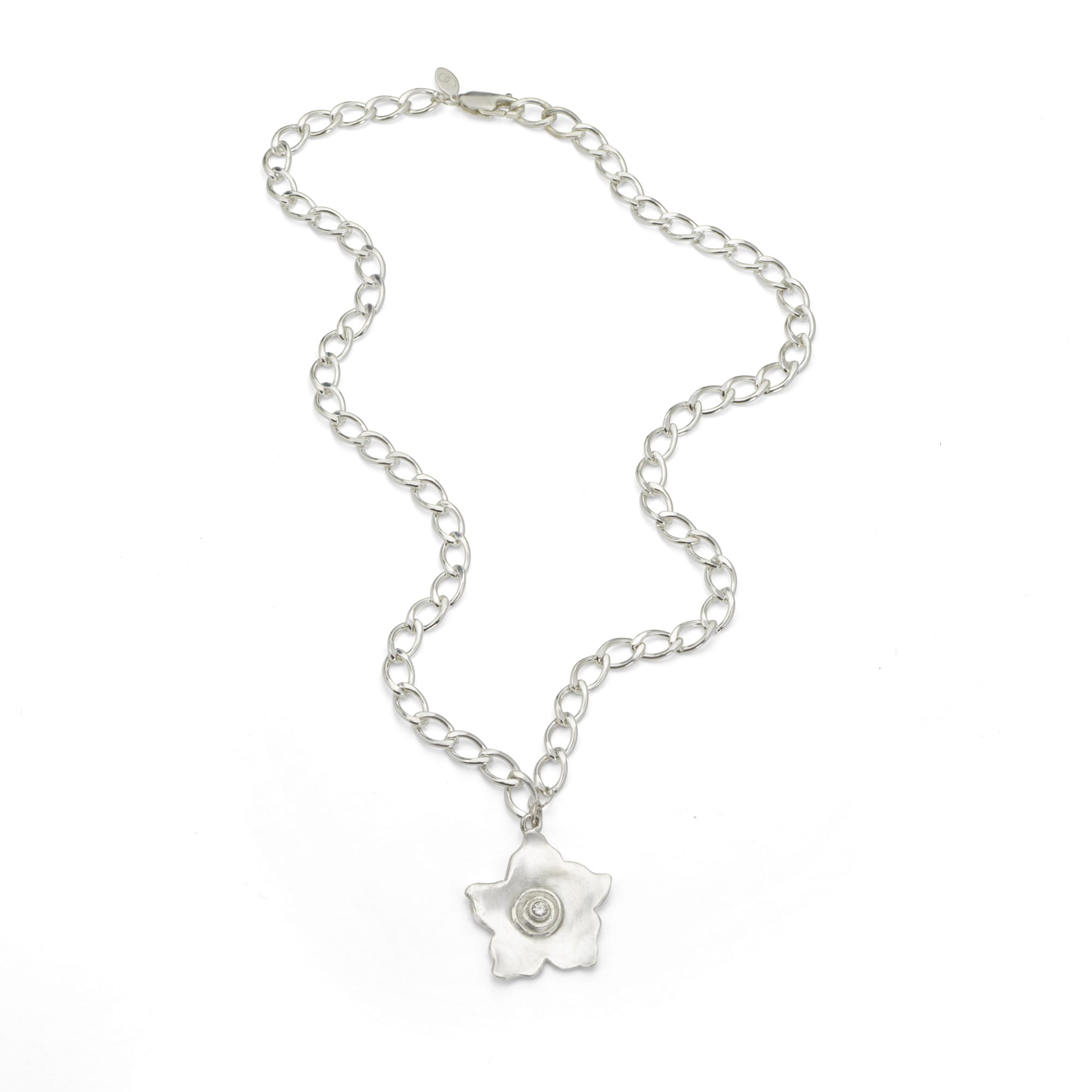 Desert Bloom Pendant Necklace with Diamond