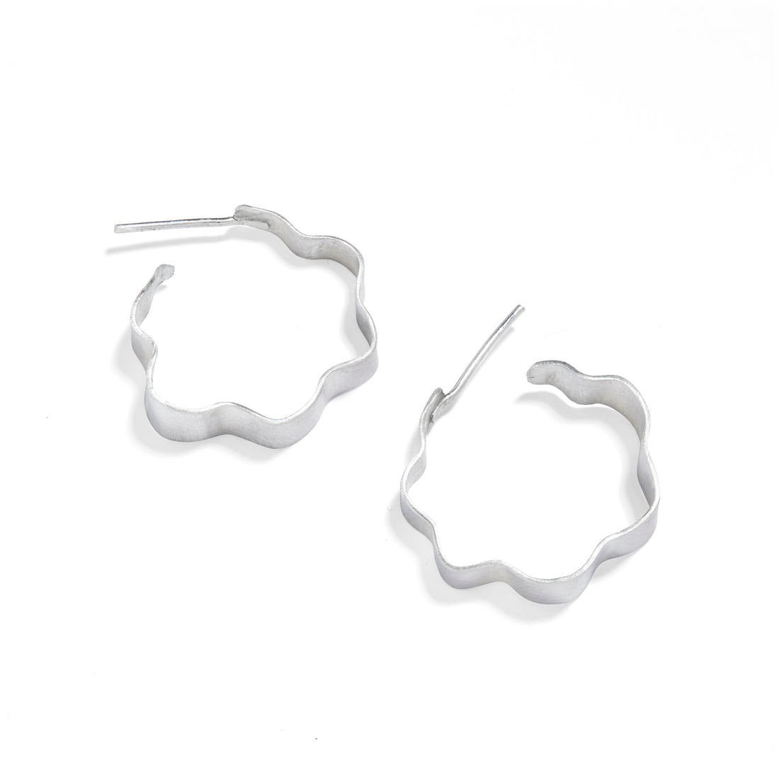 Mini Crinkle Cut Hoops - Cynthia Jones Jewelry