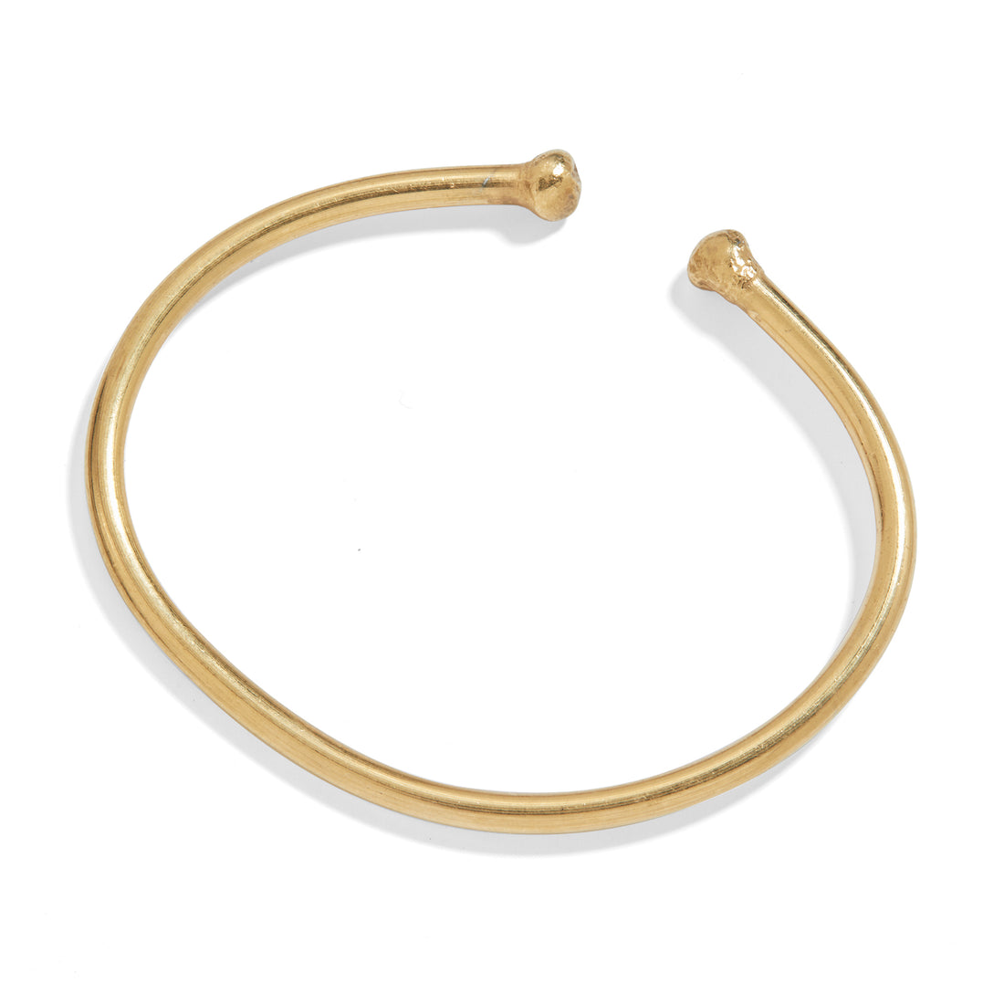 Gold Balled Cuff - Cynthia Jones Jewelry