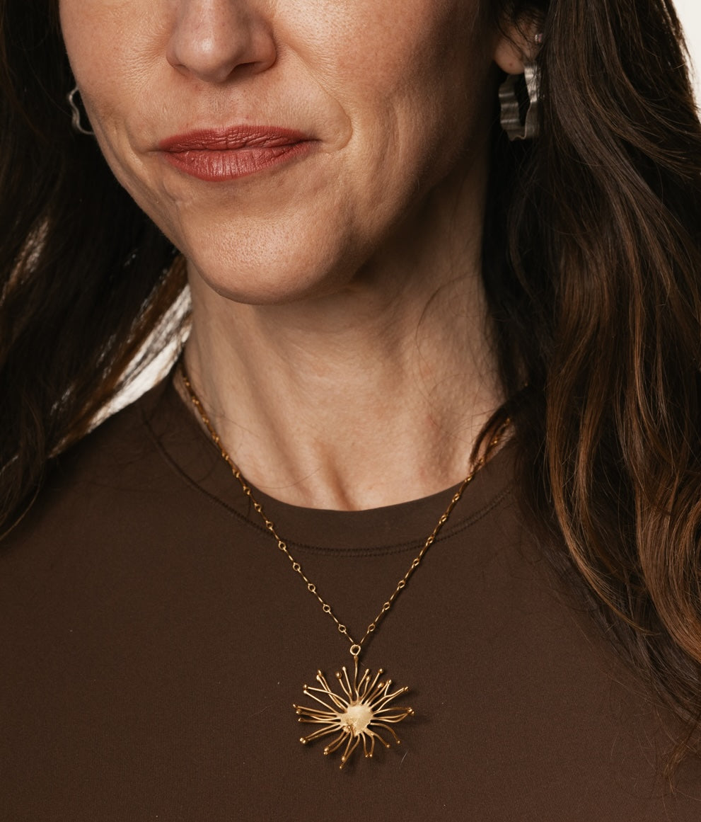Dandelion Necklace