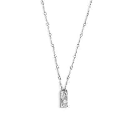 Bar with Diamond Necklace - Cynthia Jones Jewelry