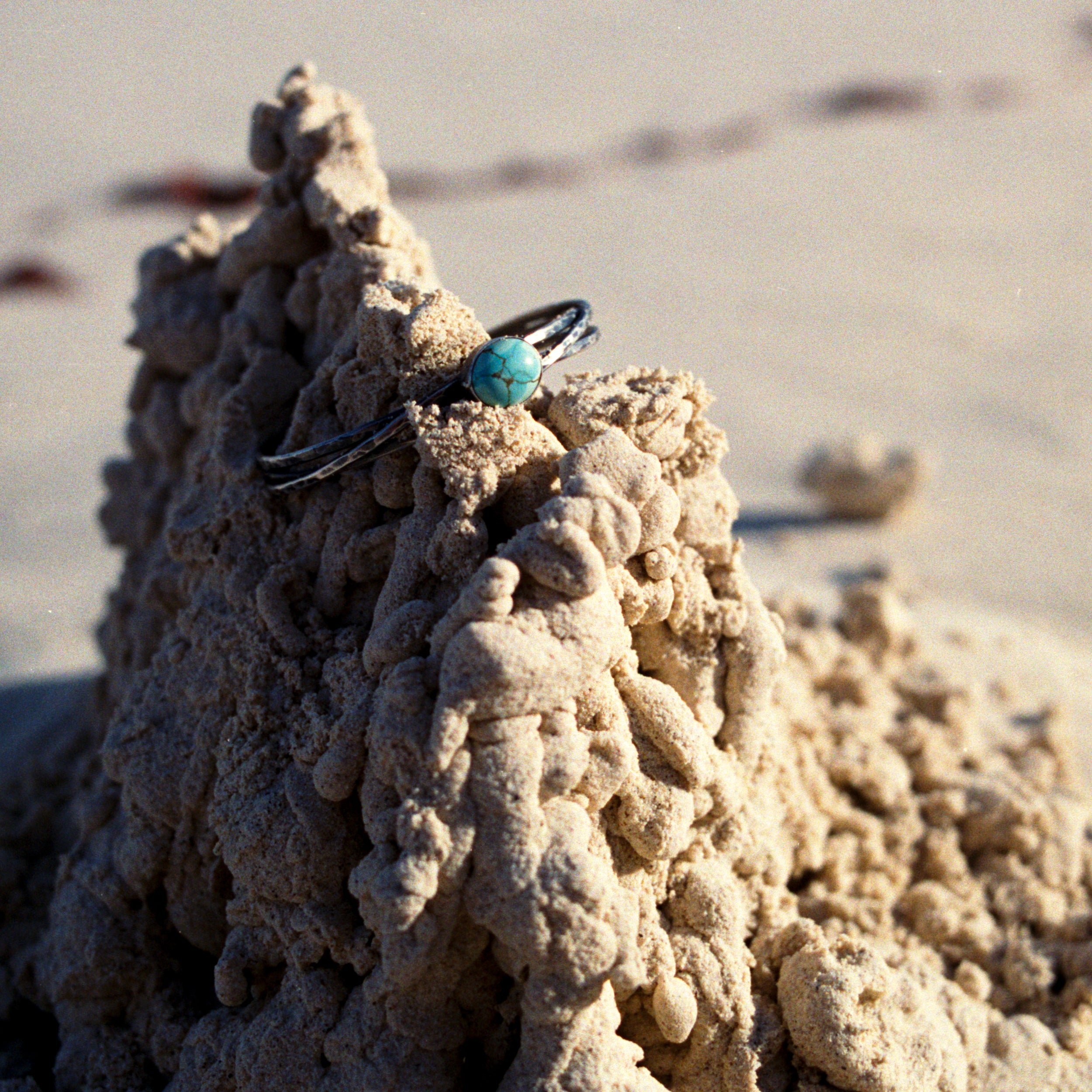 Turquoise Signature Mini Cuff - Cynthia Jones Jewelry