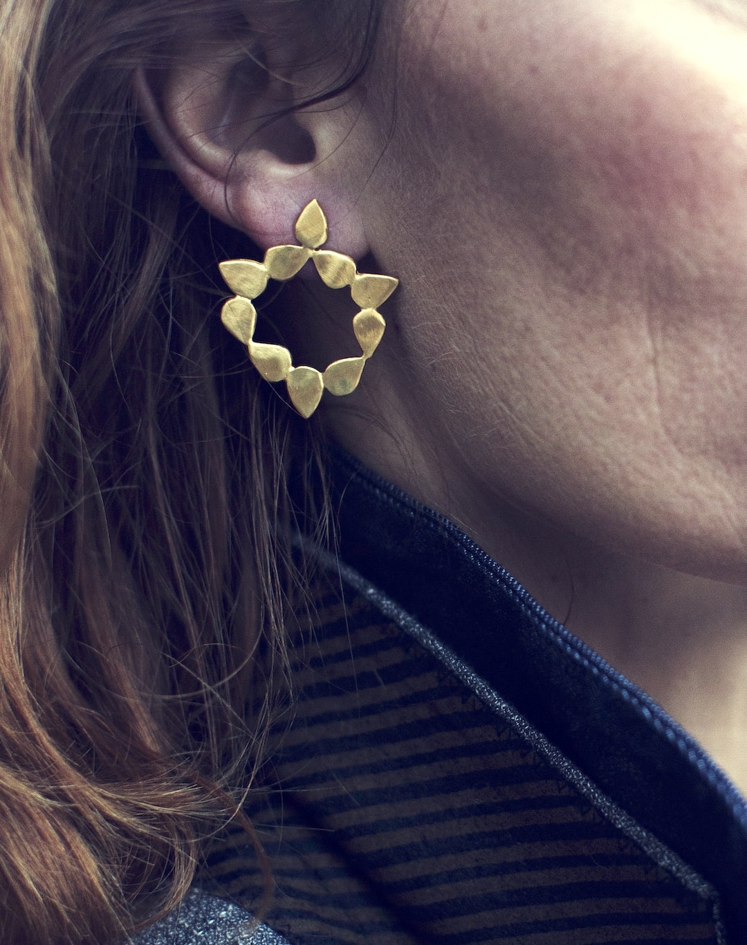 Rose Dune Statement Studs