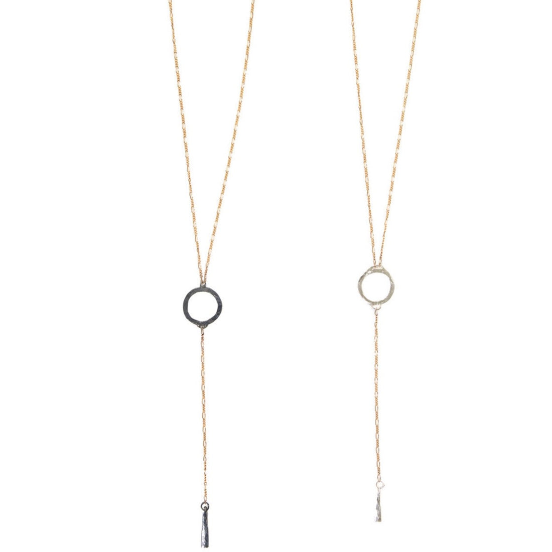 Timeless Circle Lariat - Cynthia Jones Jewelry