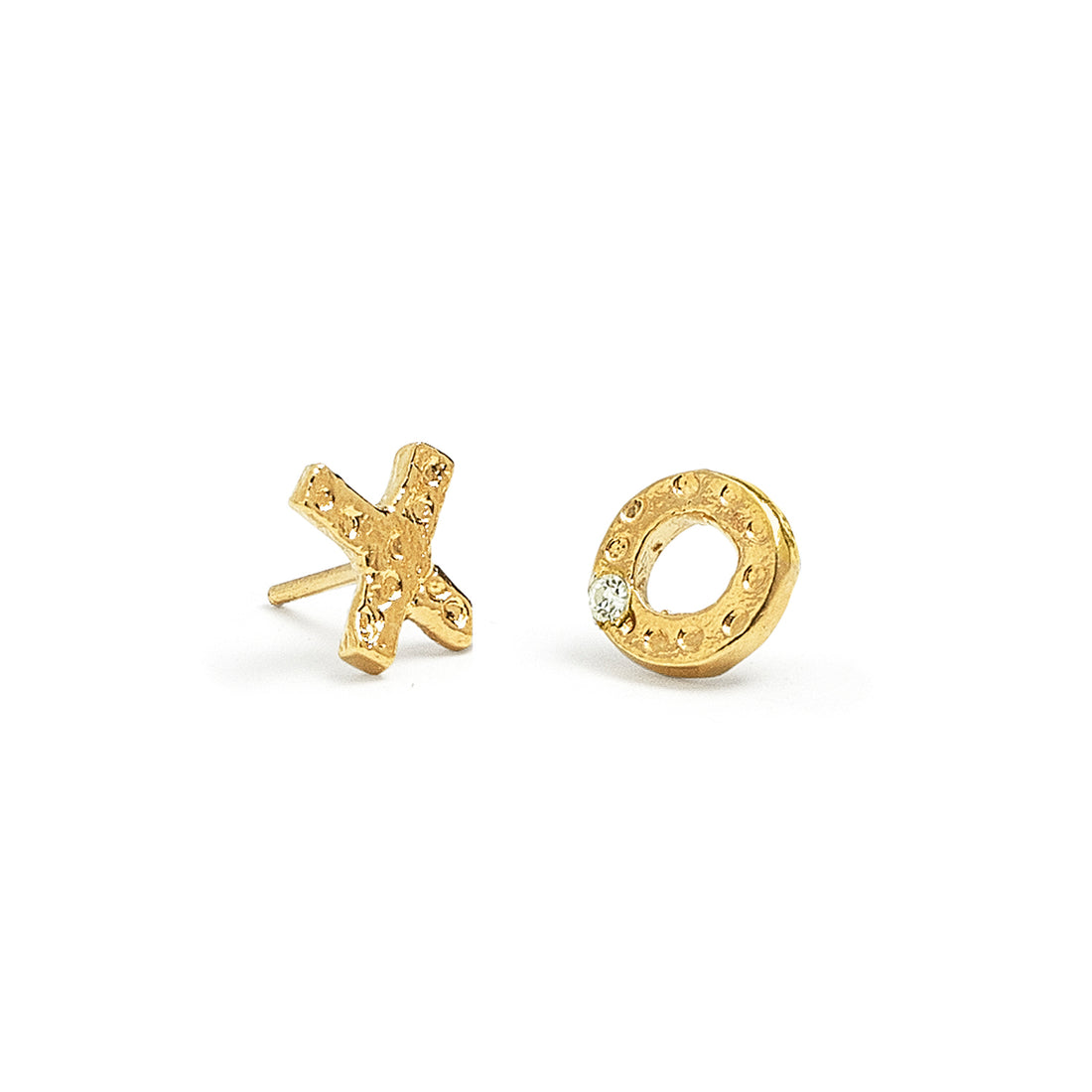 X and O Stud Earring - Cynthia Jones Jewelry