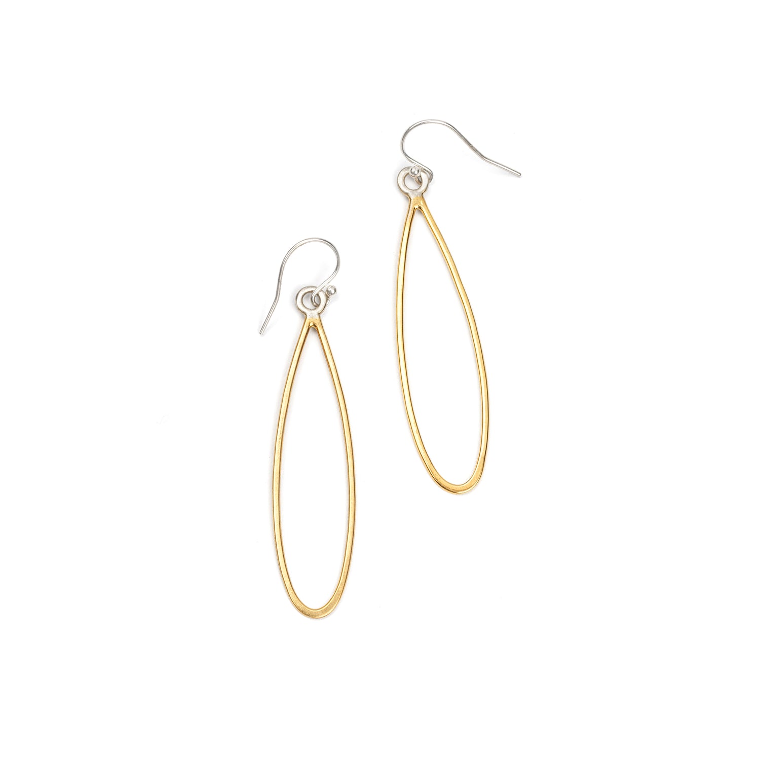 Elongated Teardrop Earring - Cynthia Jones Jewelry