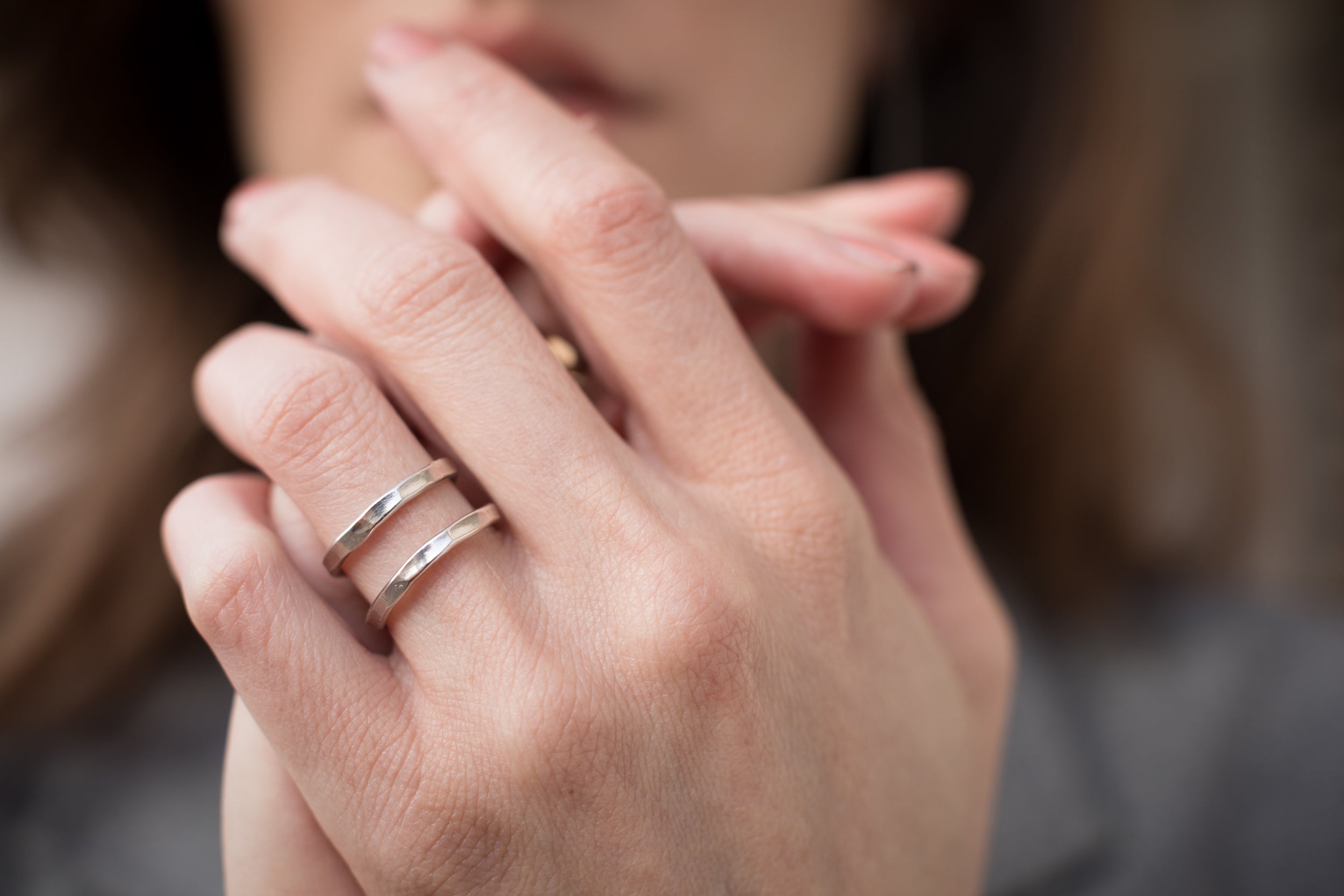 Half Saturn Ring - Cynthia Jones Jewelry