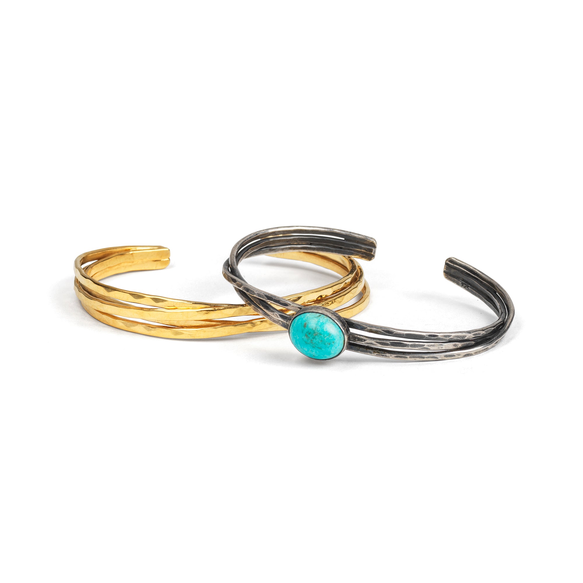 Turquoise Signature Mini Cuff - Cynthia Jones Jewelry