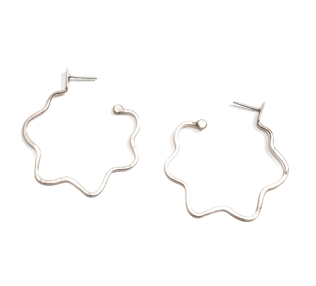 Mini Cloud Hoops - Cynthia Jones Jewelry